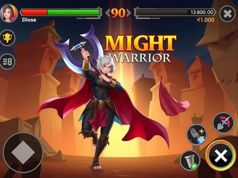 Intense Combat in Mace Mighty Warrior Mace Mighty Warrior Combat Screen